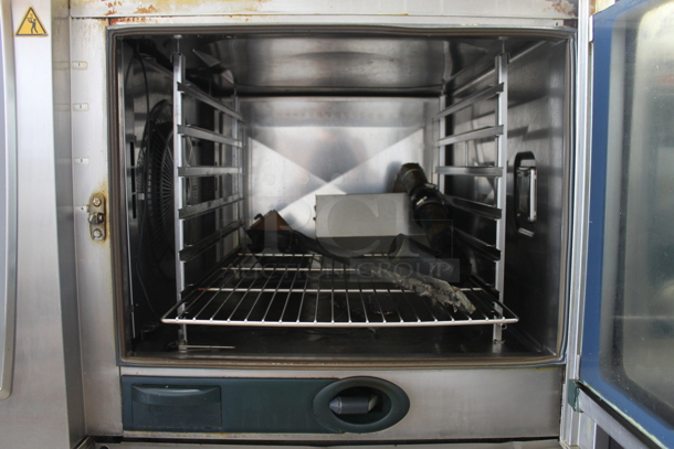 2 2012 Rational Stainless Steel Commercial Combitherm Self Cooking Center Convection Ovens on Commercial Casters. Top Model: SCC WE 62. Bottom Model: SCC WE 102. 480 Volts, 3 Phase. 2 Times Your Bid! - Image 4 of 7