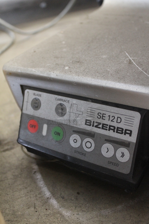 Bizerba SE 12 D US Stainless Steel Commercial Countertop Meat Slicer. 120 Volts, 1 Phase. Tested and Does Not Power On - Image 6 of 6