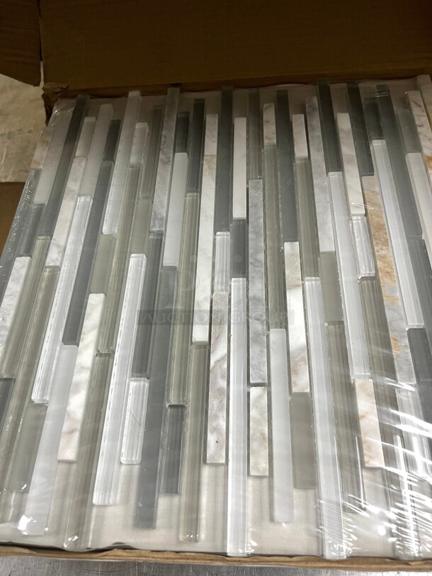 Nice! Mosaic Tile Total Of 10 Sheets - Image 1 of 5