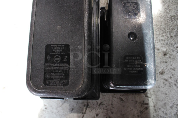 ALL ONE MONEY! Lot of 6 Black Poly 1/3 Size Drop In Bins; 2 Cambro and 4 Carlisle! 1/3x6 - Image 4 of 4