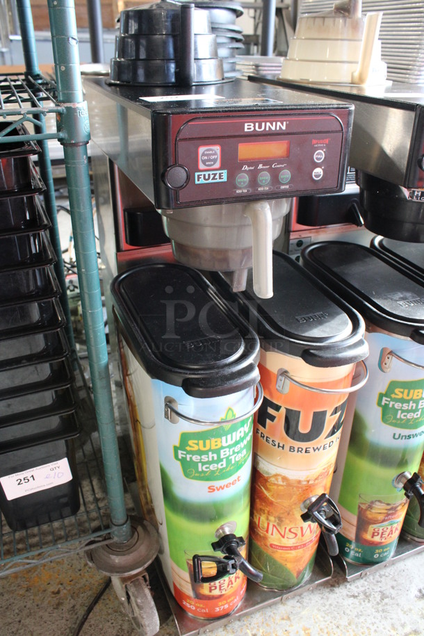 Bunn Model ITCB-DV Stainless Steel Commercial Countertop Iced Tea Machine w/ 2 Beverage Holder Dispenser and 2 Poly Brew Baskets. 120 Volts, 1 Phase. 13x24x35 - Image 4 of 8