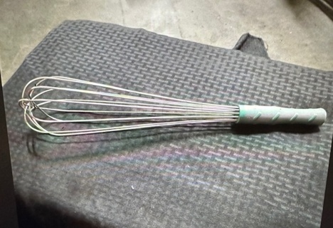 One NEW Vollrath 18 Inch Stainless Steel Whip. 