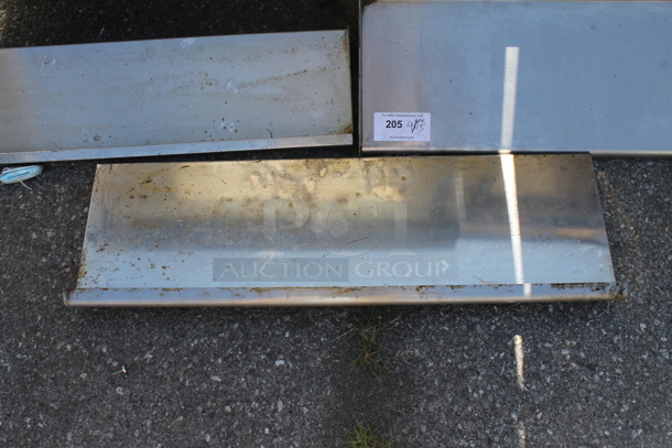 3 Stainless Steel Shelves. 3 Times Your Bid! - Image 4 of 4