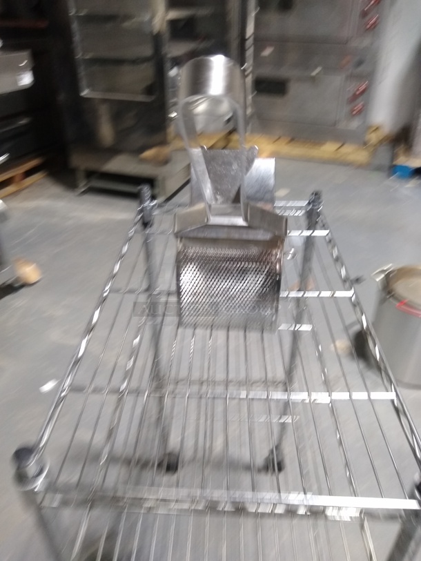 Stainless Steel Potato Ricer - Great Condition - Image 3 of 6