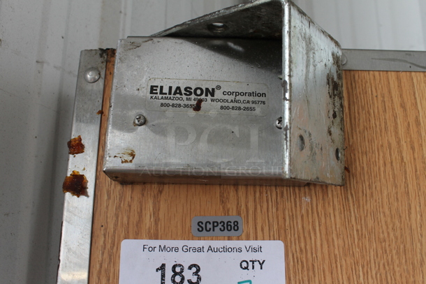 2 Eliason Commercial Swinging Kitchen Doors. 2 Times Your Bid! - Image 3 of 3