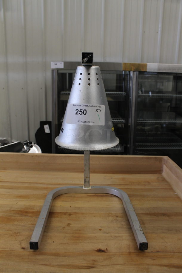 Adcraft HL-2A Metal Commercial Countertop 2 Head Warming Lamp. 120 Volts, 1 Phase. Tested and Working! - Image 1 of 3