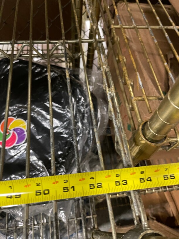 Clean! Stainless Steel Commercial Wire Shelf NSF Great For Food Storage Gold Color - Image 5 of 7