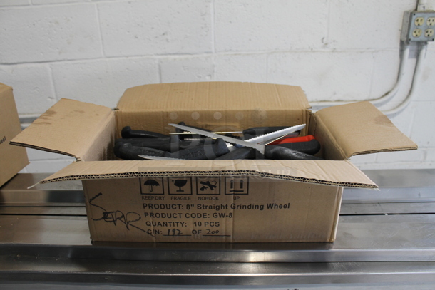 70 SHARPENED Stainless Steel Serrated Knives. 70 Times Your Bid! - Image 2 of 2