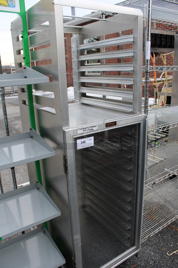 Lockwood Metal Commercial Pan Transport Rack on Commercial Casters. 22x30x71 - Image 2 of 4