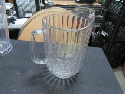 60oz Clear Poly Pitcher. 4XBID