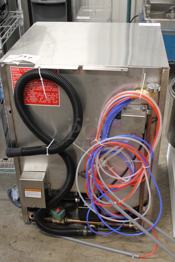 LIKE NEW! 2022 Noble Warewashing Wareforce UL-30 Energy Efficient Stainless Steel Commercial High Temperature Hi Temp Undercounter Dishwasher. 115 Volts, 1 Phase. Unit Has Only Been Used a Few Times! Tested and Working! - Image 7 of 8