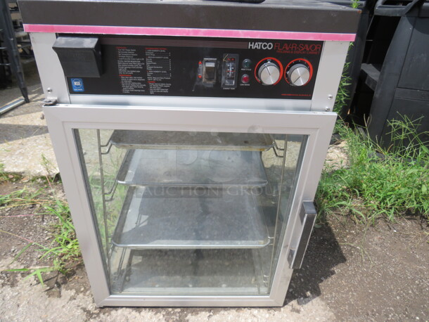 One Hatco Flavor Savor Pass Thru Food Warmer. Model# FST-2X. 120 Volt. 23X25X33 - Image 1 of 1