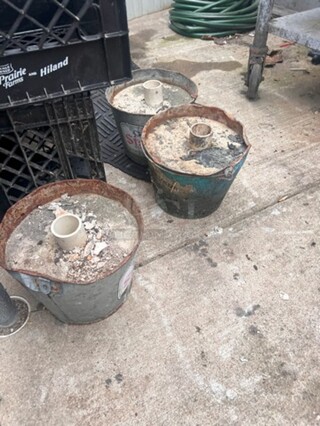 Beer Bucket Umbrella Stands