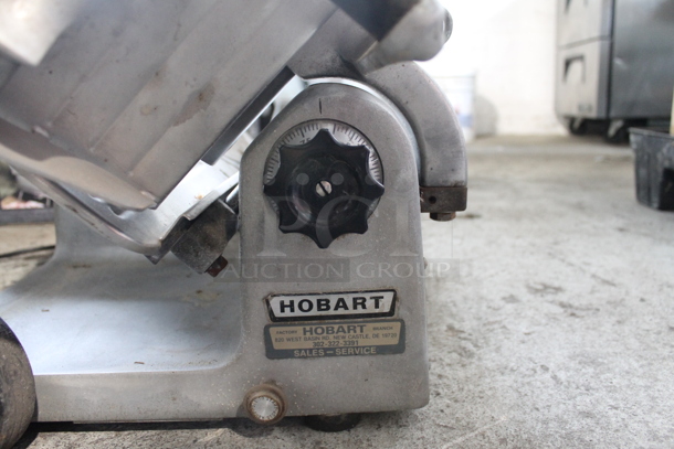 Hobart 1612 Stainless Steel Commercial Countertop Automatic Meat Slicer. 115 Volts, 1 Phase. Tested and Working! - Image 8 of 8