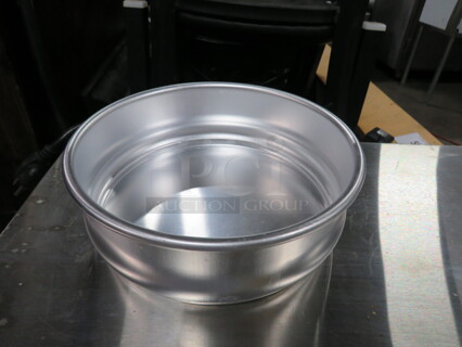 New Aluminum 48oz Stackable Dough Bowl. 5XBID