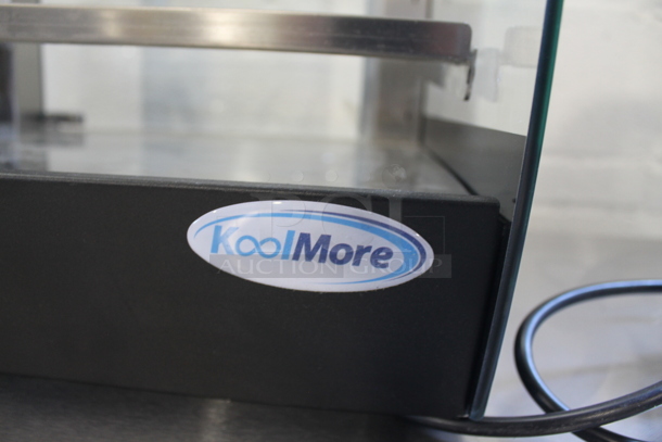 BRAND NEW SCRATCH AND DENT! KoolMore DC-3CB Metal Commercial Countertop Dry Display Case Merchandiser. 110-120 Volts, 1 Phase. - Image 5 of 9