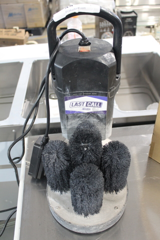 Noble Last Call 274SUBWSH250 Metal Commercial Glass Washer. 120 Volts, 1 Phase. Tested and Does Not Power On 