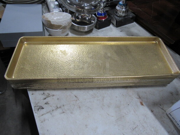 25X9 Gold Bakery Tray. 8XBID