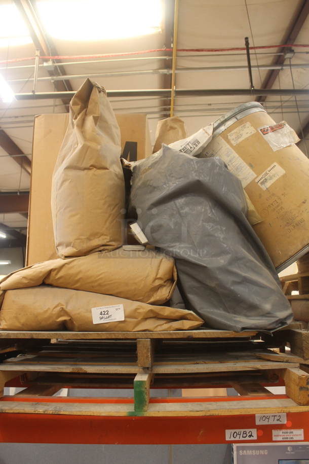 ALL ONE MONEY! PALLET LOT of Various Items Including 3M Glass Bubbles. BUYER MUST REMOVE. - Image 1 of 6