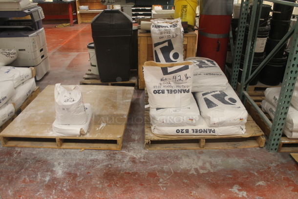 ALL ONE MONEY! TWO PALLET LOT of Various Items Including Pangel B20 . BUYER MUST REMOVE. - Image 1 of 6