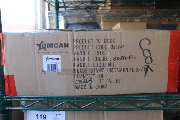 60 SHARPENED Stainless Steel Chef Knives. 60 Times Your Bid! - Image 2 of 2