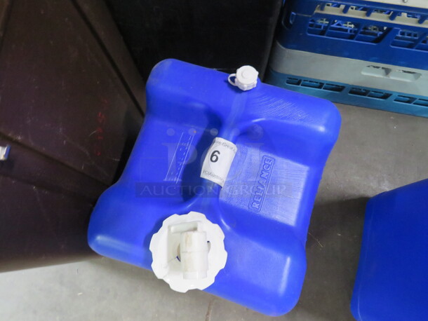 One Reliance Aqua-Tainer 7 Gallon Fresh Water Jug.  - Image 2 of 2