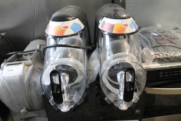 BRAND NEW SCRATCH AND DENT! Vollrath VCBA128-37 Metal Commercial Countertop 2 Hopper Slushie Machine. 115 Volts, 1 Phase. Tested and Working! - Image 6 of 9