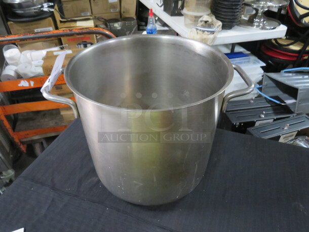 One 10X9.5 Heavy Duty Stainless Steel Stock Pot. 