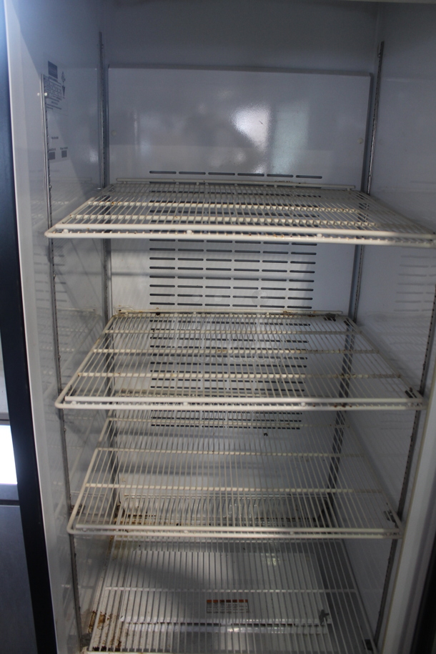 Frigoglass MC750-1 Metal Commercial Single Door Reach In Cooler Merchandiser w/ Poly Coated Racks. 115 Volts, 1 Phase. Cannot Test - Unit Trips Breaker - Image 2 of 3