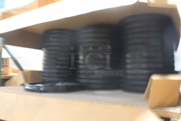 ALL ONE MONEY! TWO PALLET LOT of Various Items Including Black Poly Round Lids. BUYER MUST REMOVE. - Image 3 of 3