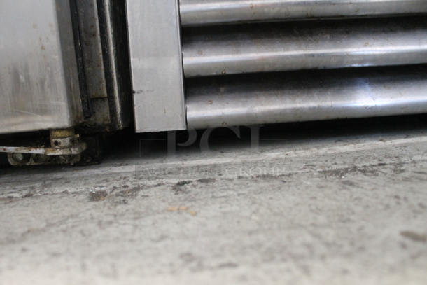 2013 True T-49F ENERGY STAR Stainless Steel Commercial 2 Door Reach In Freezer w/ Poly Coated Racks. 115 Volts, 1 Phase. Tested and Working! - Image 9 of 9