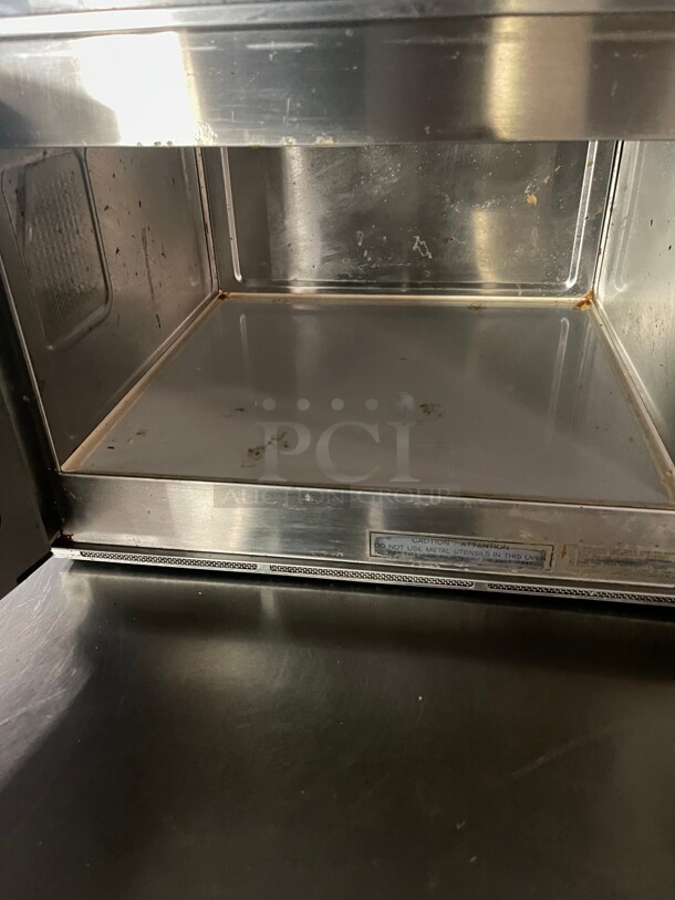 Nice! Panasonic Commercial High Power Microwave  NSF 220 Volt 1 Phase Tested and Working! - Image 4 of 8