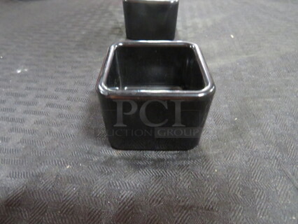 NEW Melamine Black Ramekin. 5XBID