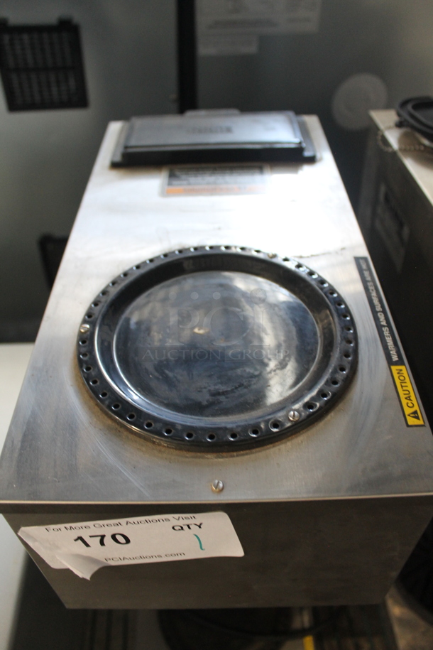 Bunn VPR Stainless Steel Commercial Countertop 2 Burner Coffee Machine w/ Poly Brew Basket. 120 Volts, 1 Phase. - Image 3 of 6
