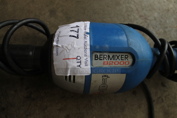 Dito Dean Bermixer B2000 Metal Immersion Blender. 120 Volts, 1 Phase. Tested and Working! - Image 3 of 6