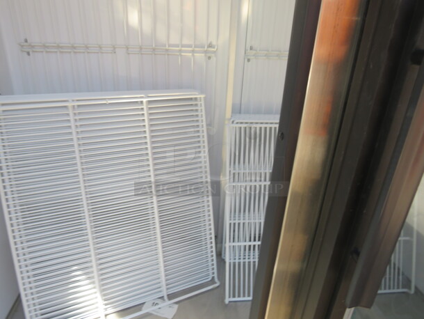 One True 2 Door Glass Display Freezer With 10 Racks. Model# GDM-49F. 115-208/230 Volt 1 Phase. 53X32X78.5 - Image 2 of 2