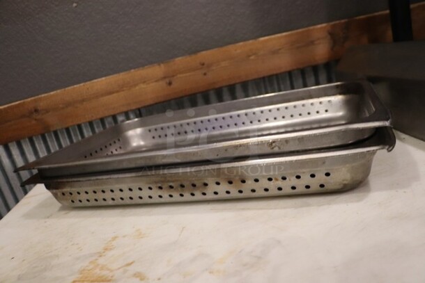 Perforated Stainless Steel Drop Pan 
QTY 2
20.75x12.75x2.5
Your Bid x 2 - Image 2 of 2