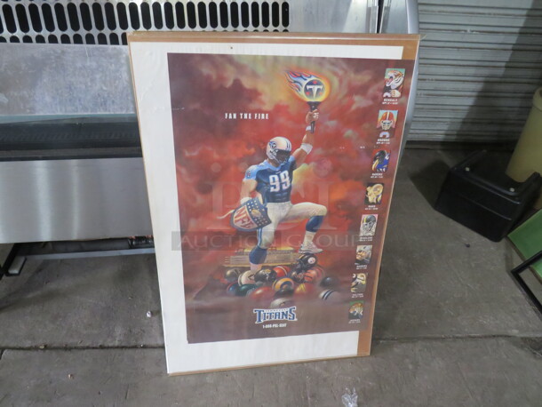 One Tennessee Titans Poster.