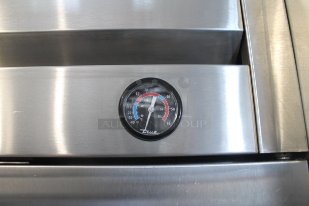 2014 True T-49F ENERGY STAR Stainless Steel Commercial Two Door Reach In Freezer w/ Poly Coated Racks on Commercial Casters. 115 Volts, 1 Phase. Tested and Working! - Image 4 of 9