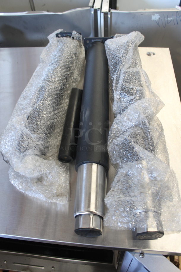 BRAND NEW SCRATCH AND DENT! CPG 351FEC100E Cooking Performance Group Commercial Stainless Steel Electric Convection Oven With Steel Racks. Missing 1 Leg. 220-240V, 3 Phase.  - Image 6 of 9