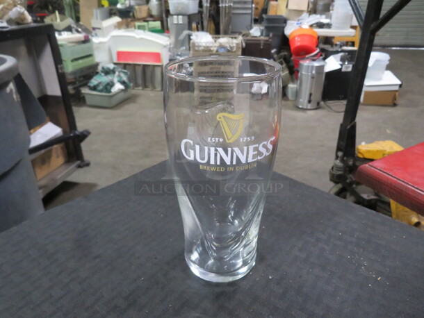 Guinness Beer Glass. 10XBID
