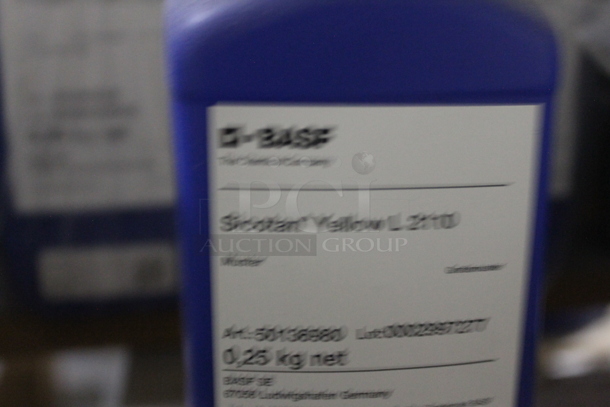 ALL ONE MONEY! PALLET LOT OF Various Items Including Synthetic Hydrated Amorphous Silica, .D Base Sicopal Orange, D Base Sicotan Yellow. BUYER MUST REMOVE.  - Image 4 of 10