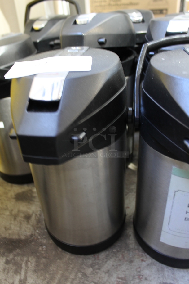 6 Stainless Steel Air Pots. 6 Times Your Bid! - Image 2 of 3