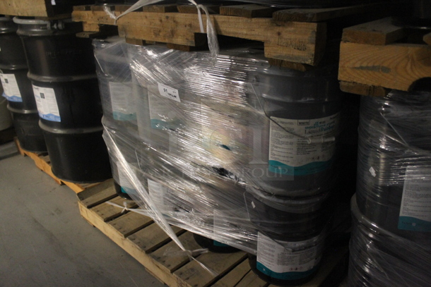 ALL ONE MONEY! PALLET LOT OF 24 Barrels of Moisture Cure Liquid Rubber. BUYER MUST REMOVE. - Image 3 of 3