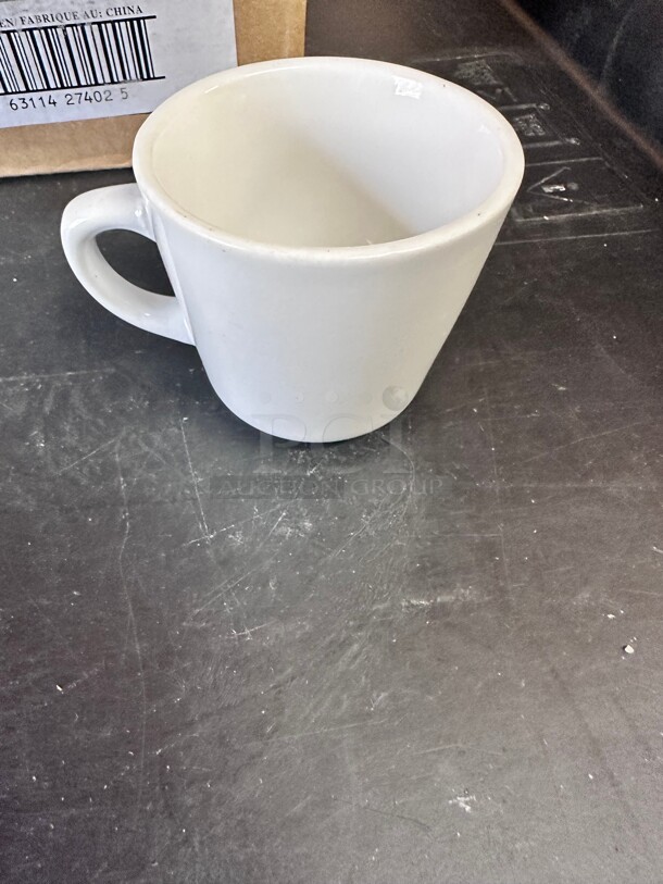 New! Libbey 840-110-004 7 oz Porcelana™ Tall Cup - Porcelain, Bright White NSF - Image 2 of 7