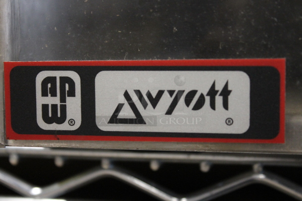 APW Wyott BC-30 Stainless Steel Commercial Cabinet w/ 2 Poly Door Flaps. - Image 6 of 7