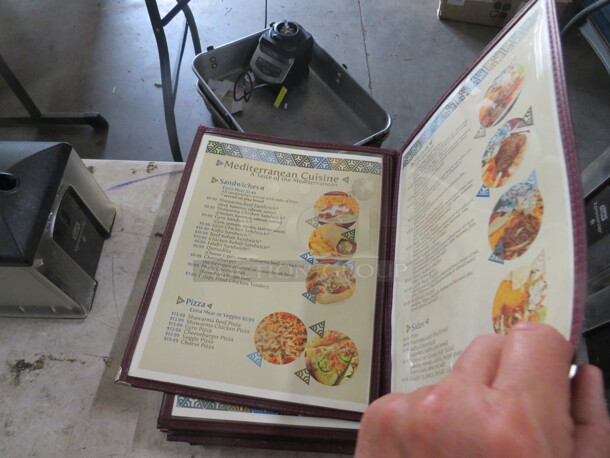 One Lot Of 4 Page Menu Holders. - Image 2 of 2