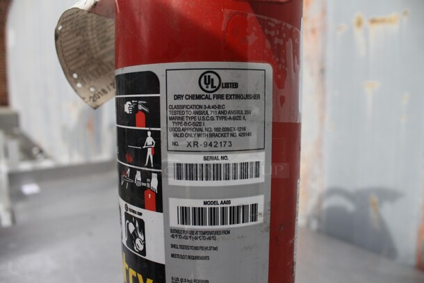 Fire Extinguisher. Buyer Must Pick Up - We Will Not Ship This Item - Image 4 of 4