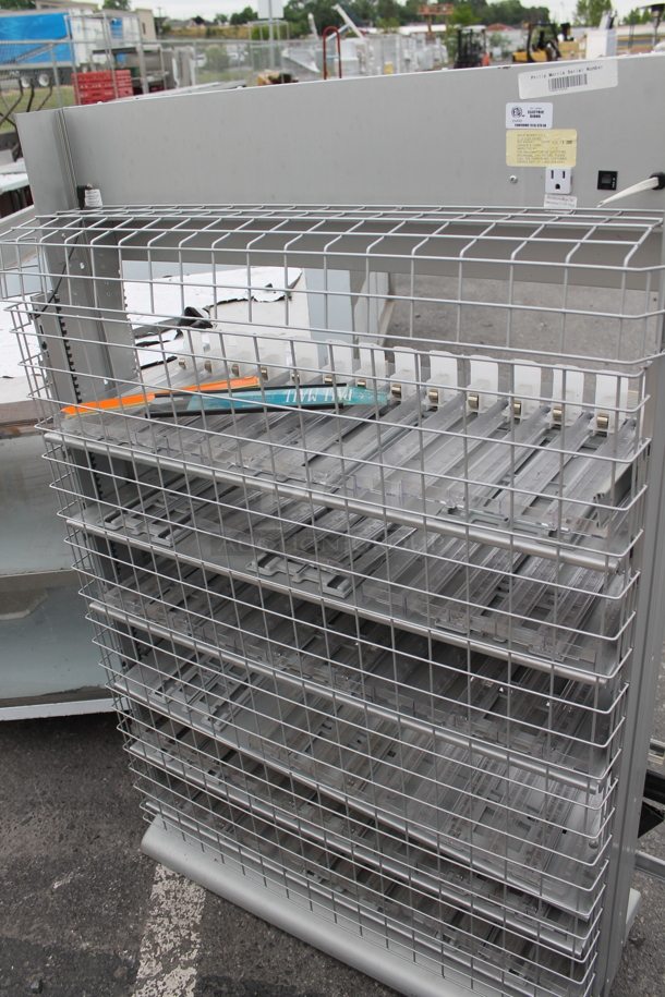 Gray Metal Cigarette Box Rack. - Image 5 of 5