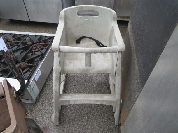 One Poly High Chair.